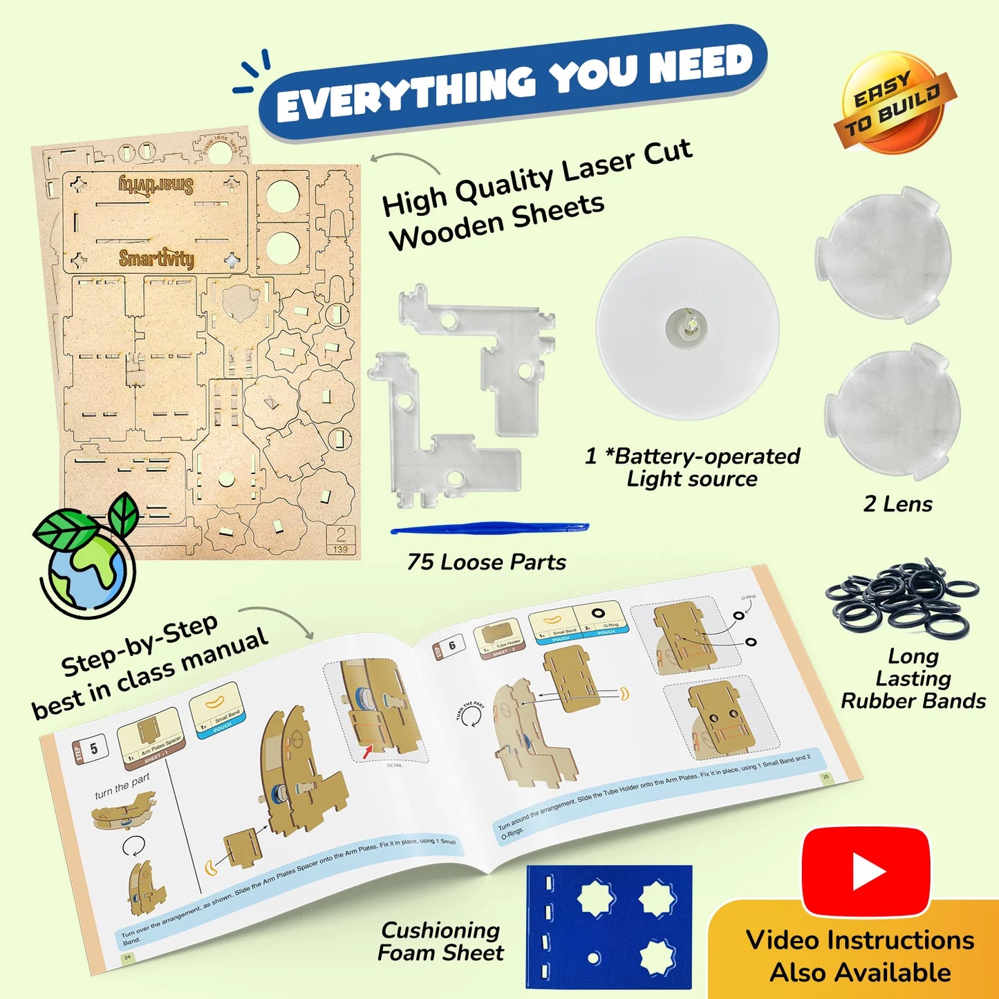 Smartivity Microscope | 8-14 years | DIY STEM Construction Toy