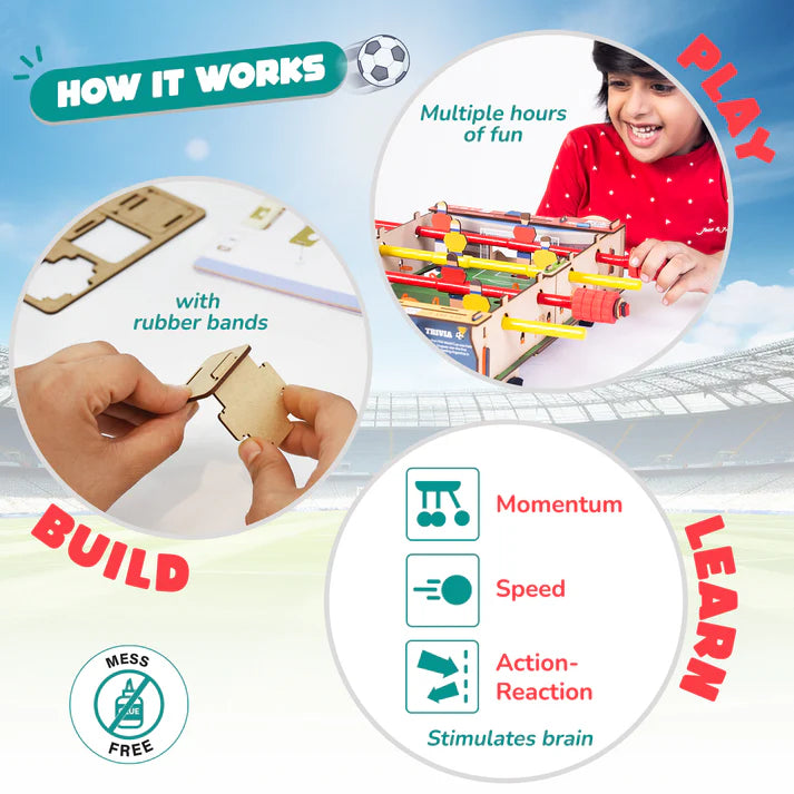 Smartivity Foosball | 6-10 Years | DIY STEM Construction Toy