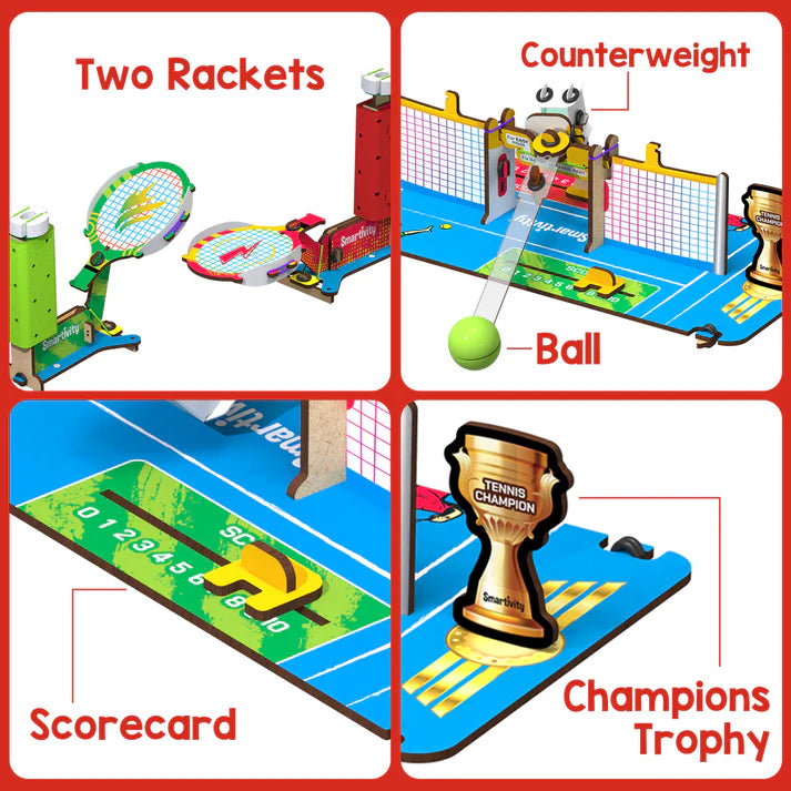 Smartivity Mini Tennis | 6 - 14 years | DIY STEM Construction Toy