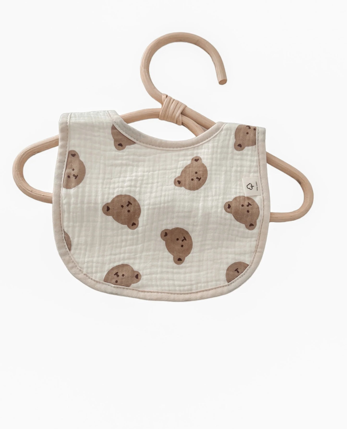 Soft Muslin Waterproof Bibs