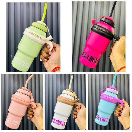 Ice Cream Bottle Sipper