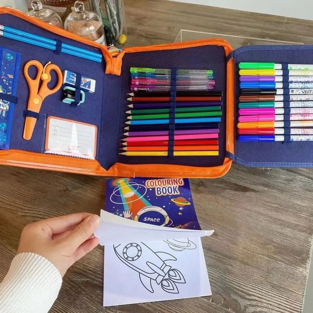 Stationery Kit With Zip Folder