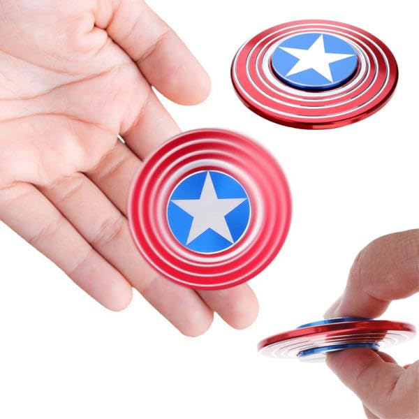 Capt. America Metal Shield Spinner for Kids