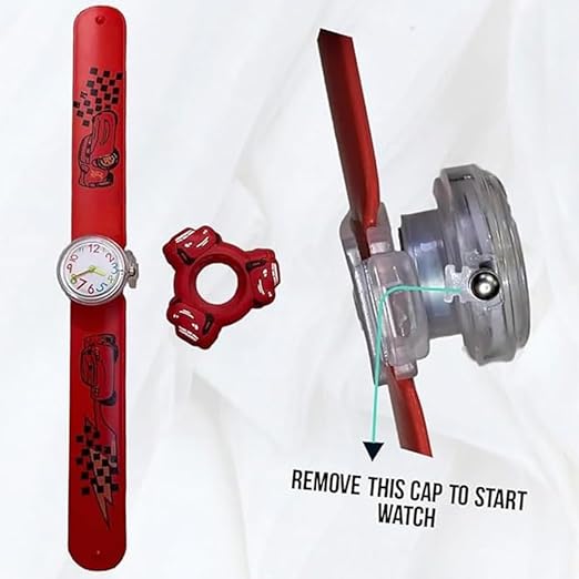 Cartoon Spinner Watch with Slap Bands