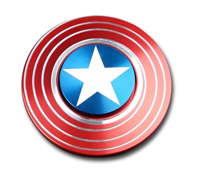 Capt. America Metal Shield Spinner for Kids