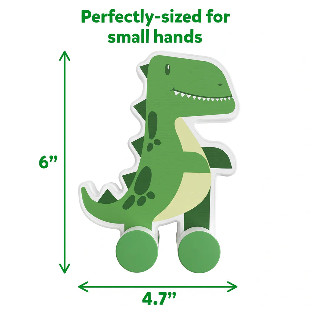 Skillmatics Wooden Animal Toys on Wheels (9 months - 3 years)