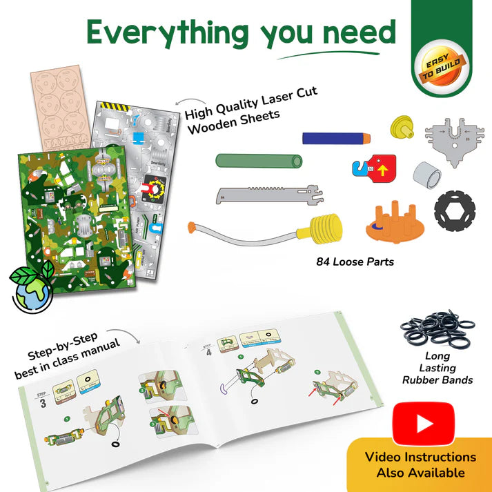 Smartivity Missile Truck | 8 - 14 years | DIY STEM Construction Toy