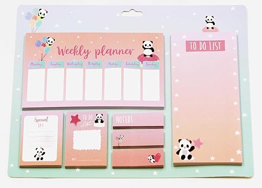 Weekly Planner Writing Pad