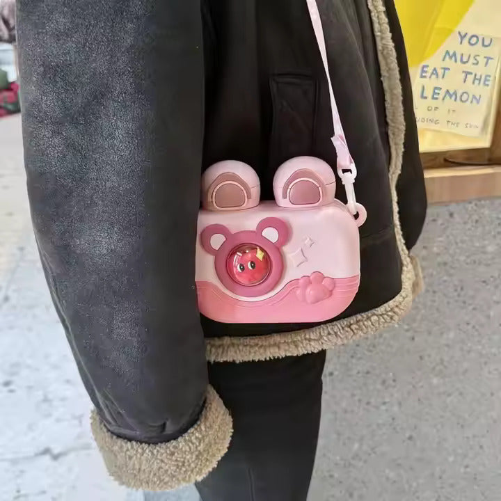 Dual Mouth Bear Water Bottle