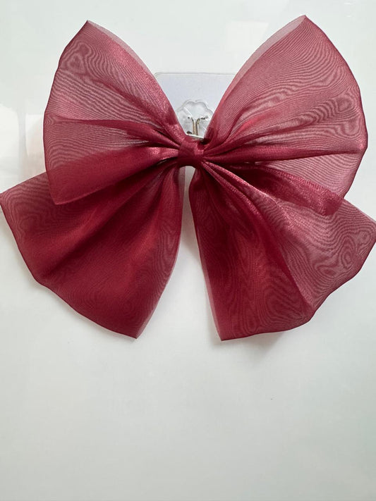 Jumbo Organza Hair Bow