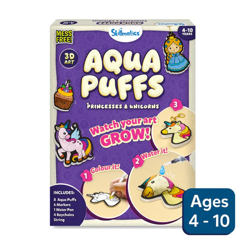 Skillmatics Aqua Puffs | 3D Art Kit