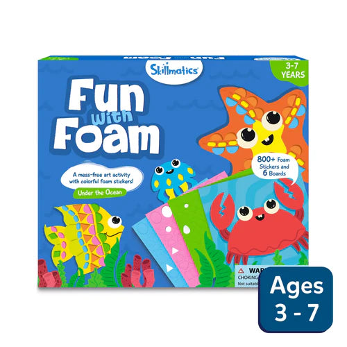 Skillmatics Fun with Foam | 3D Sticker Activity