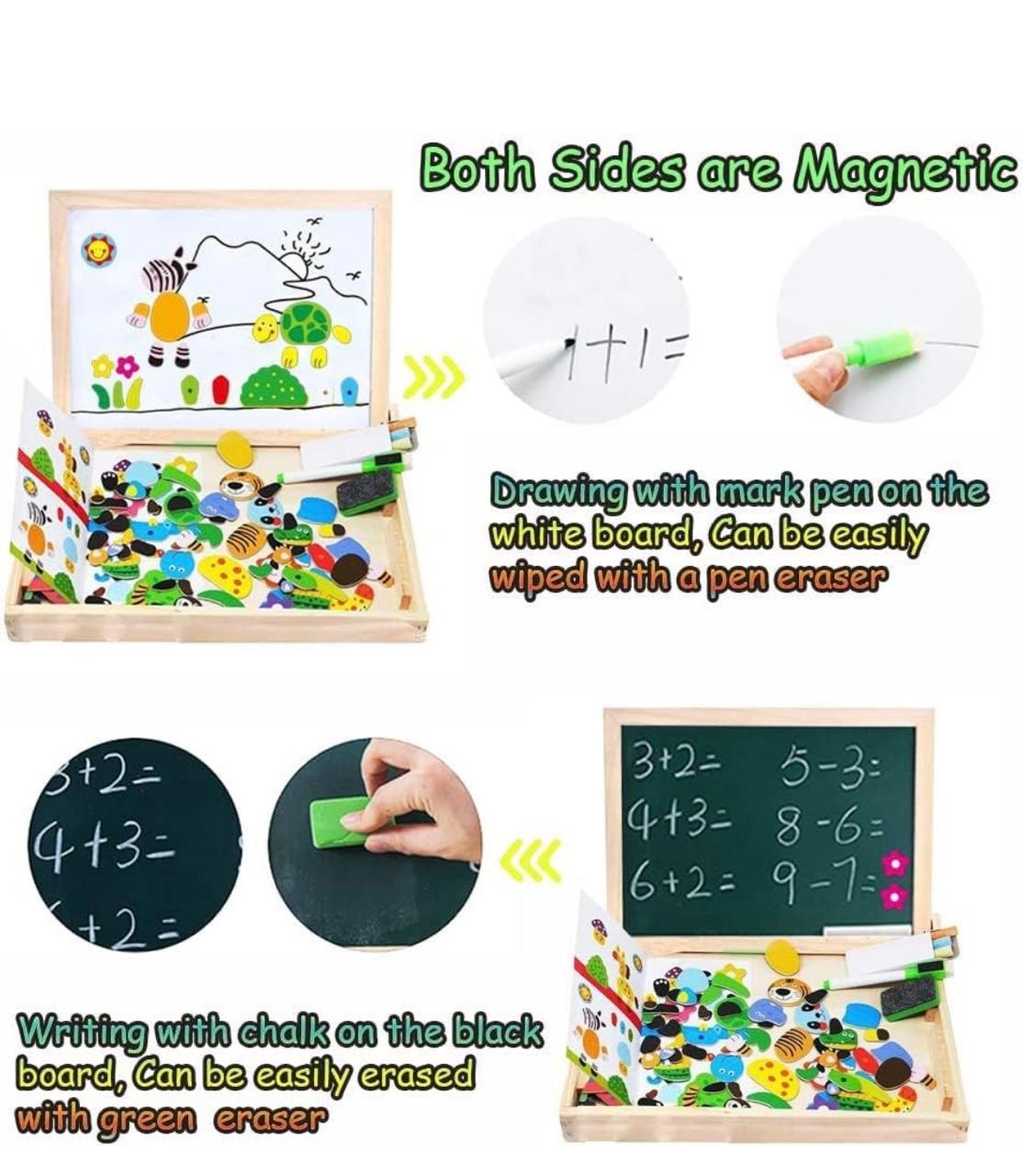 Magnetic Wooden Puzzle