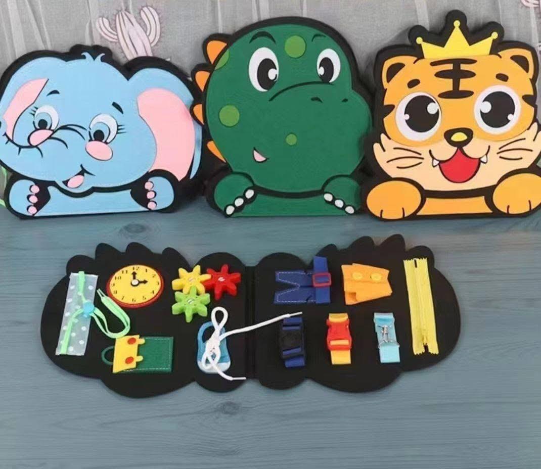 Montessori sensory learning book