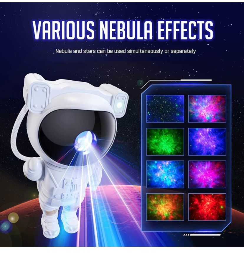 Astronaut Galaxy Projector Lamp
