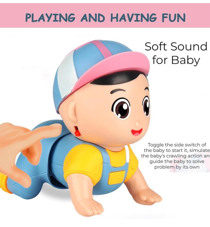 Crawling Baby Musical Toy For Infants