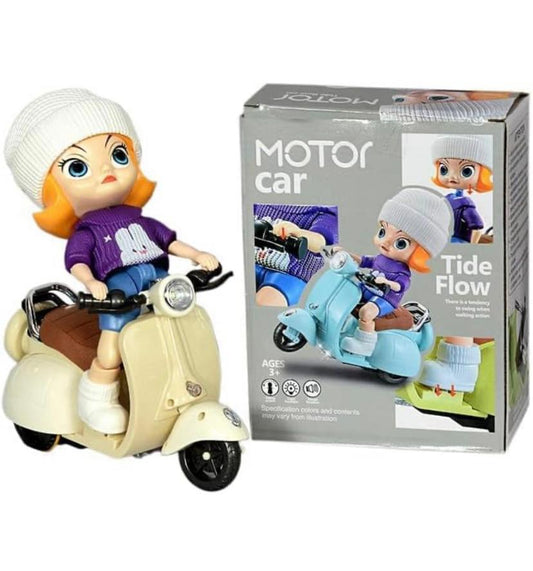 Motor Scooter Musical Vehicle Toy