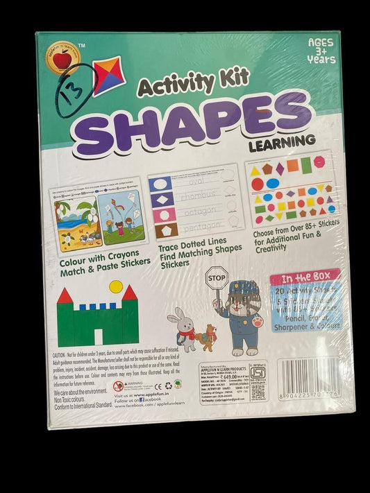 Shapes Learning Activity Kit