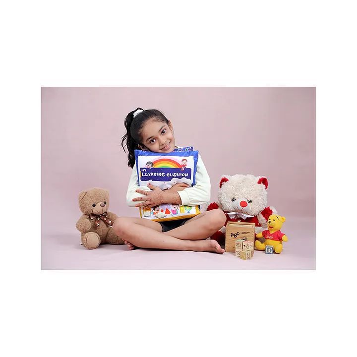 Kids Learning Cushion Book