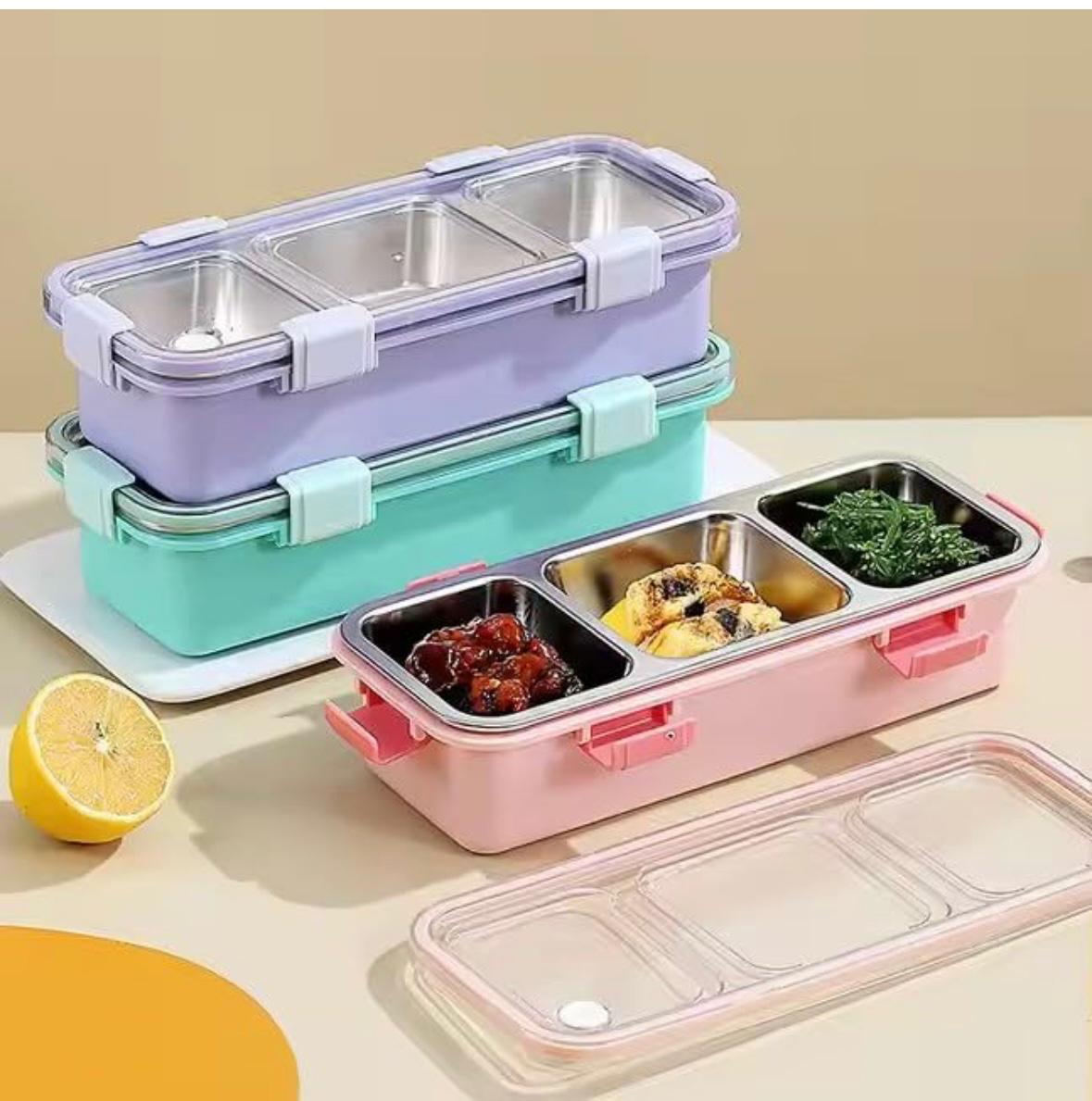 3 Containers Lunch Box 500 ml