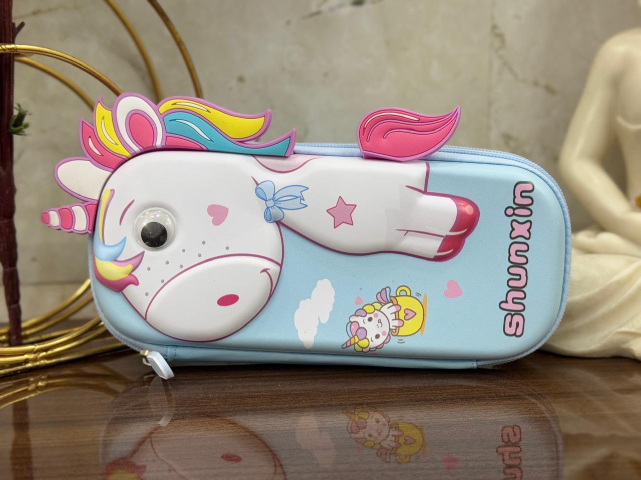 3D Unicorn Pencil Pouch
