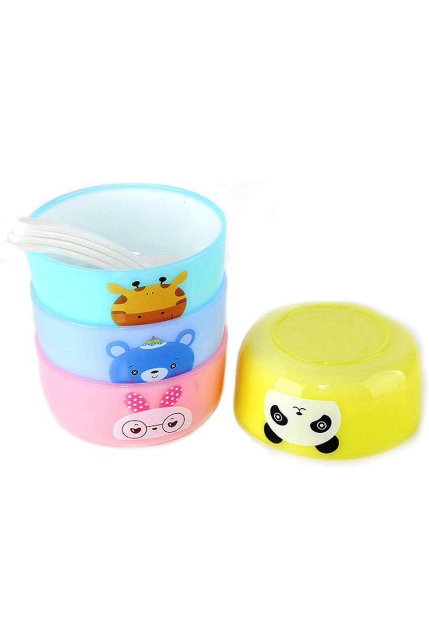 Animal cartoon bowl set for kids