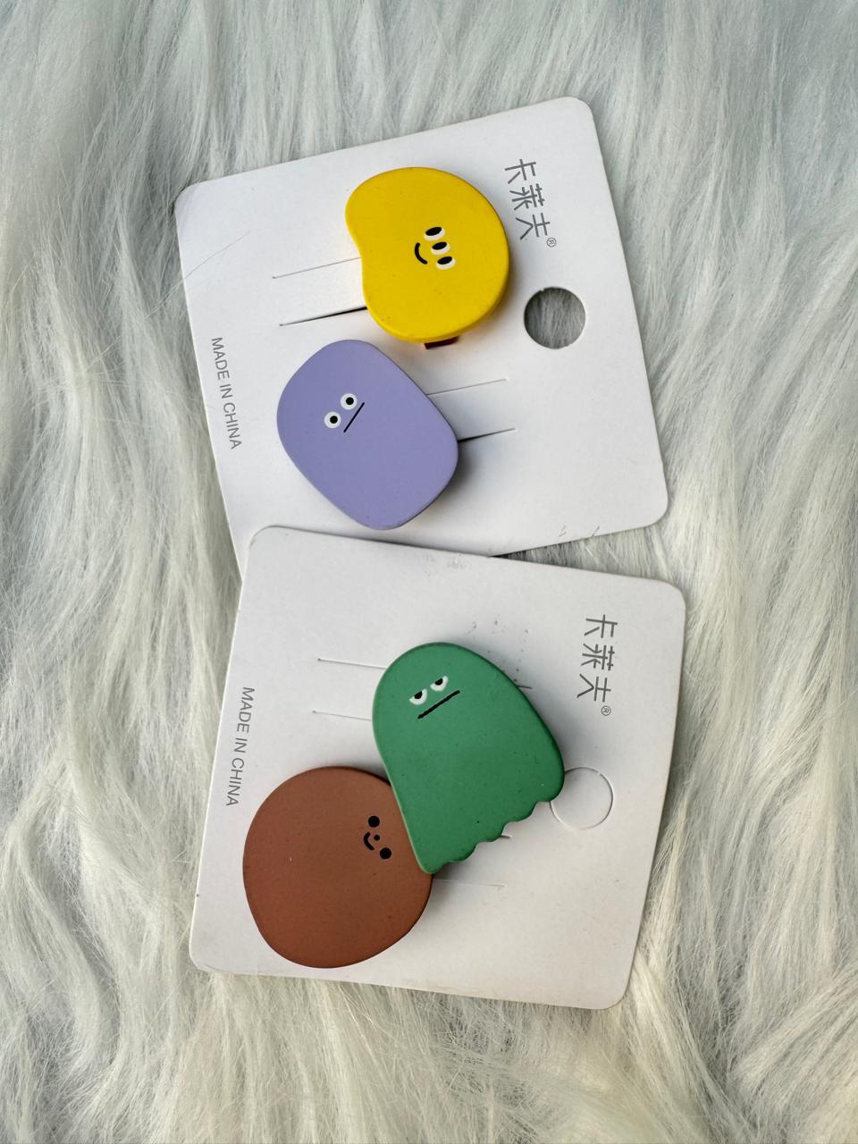 Sunshine Smile Hair Pins