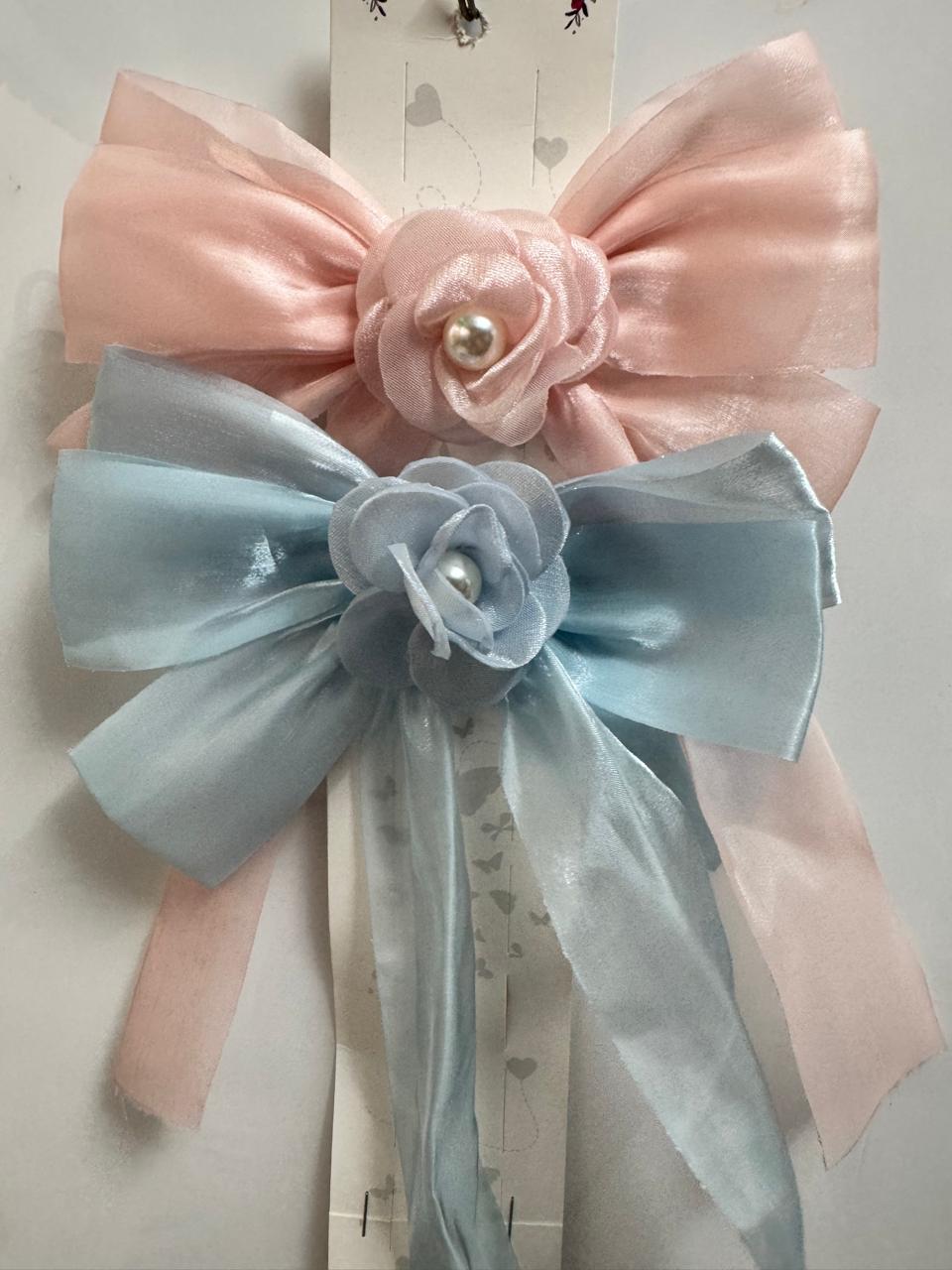 Flora Pearl Hair Bows