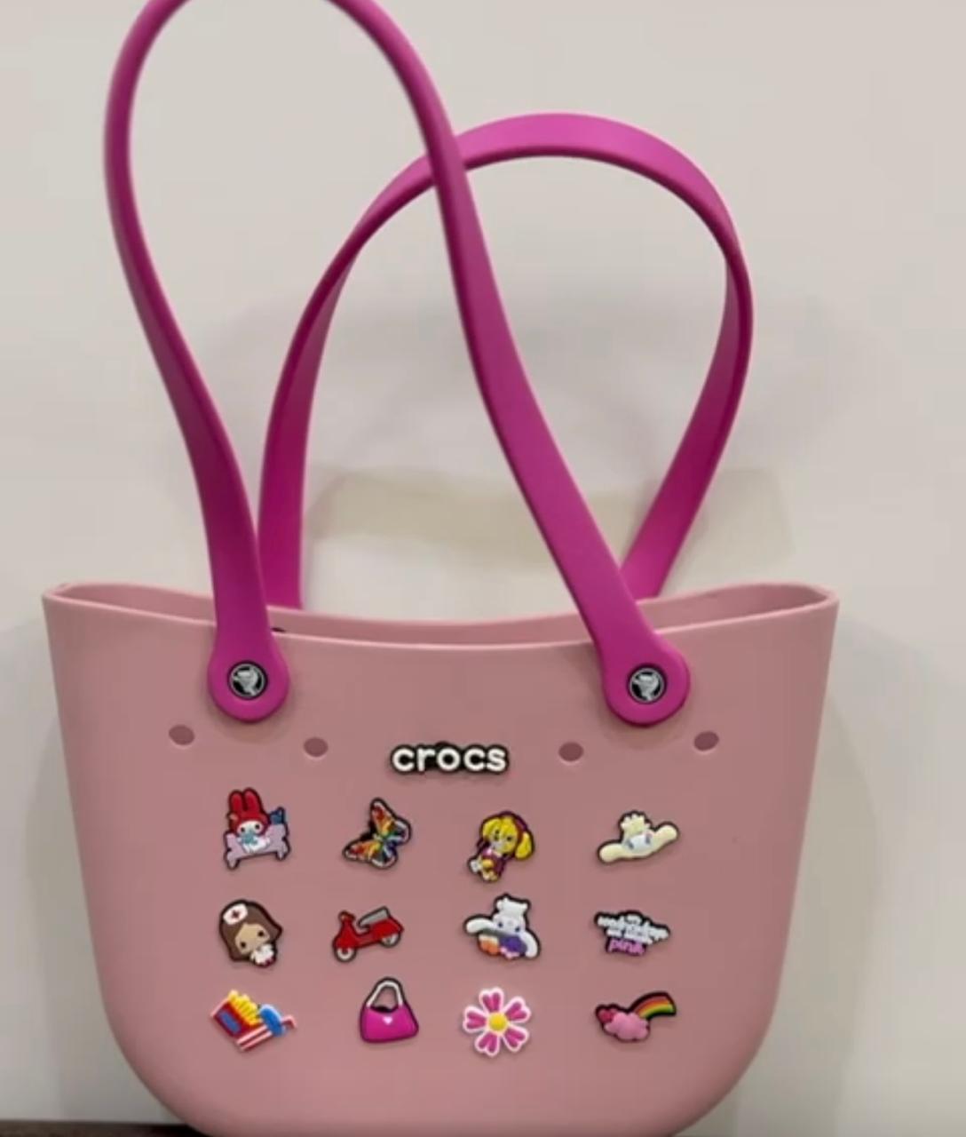 Silicon Charm Tote Bags