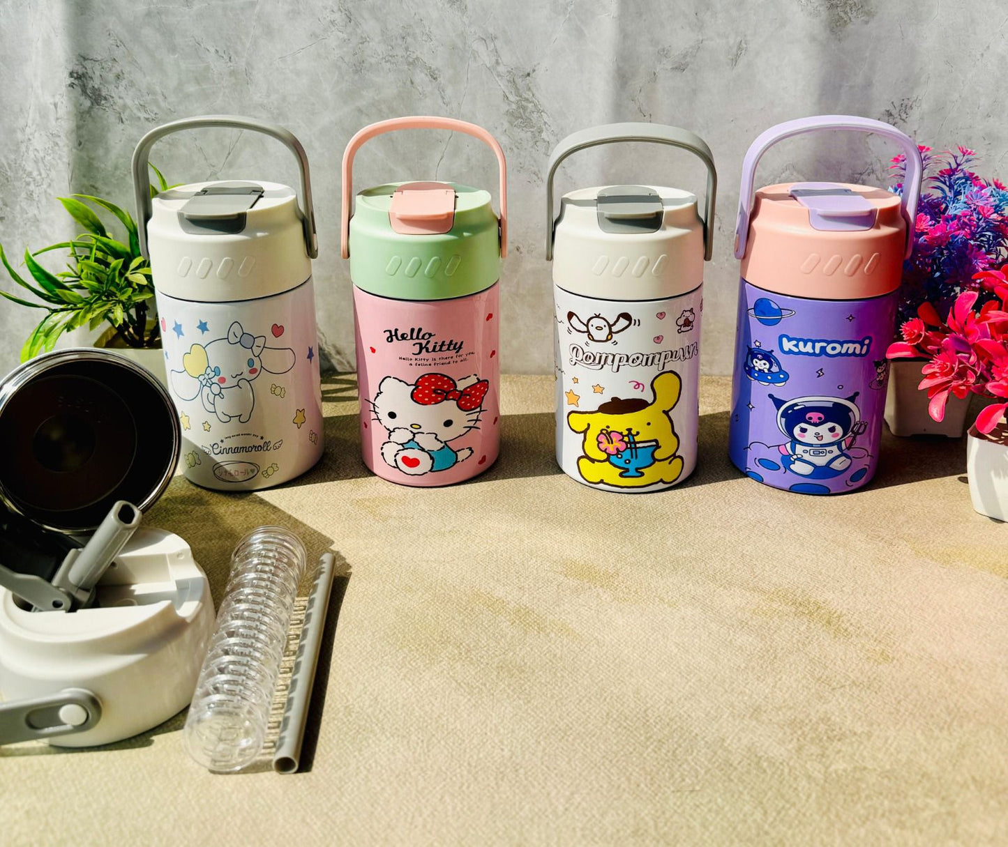 Sanrio soup cups