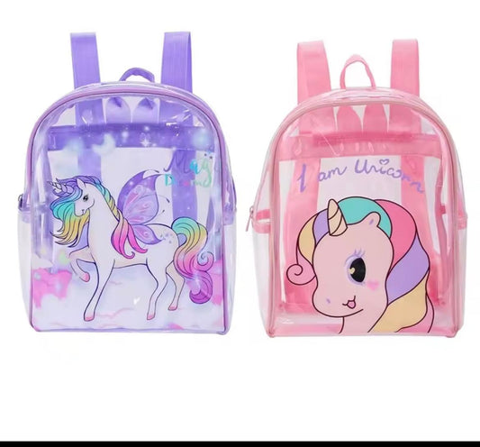 Unicorn Transparent Bag