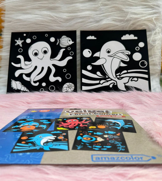 Velvet Art Coloring Sheets