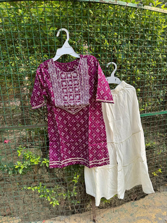 Kurta Sharara Set
