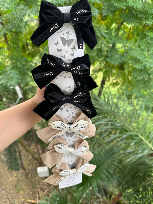 Suede Dior Chic Bows