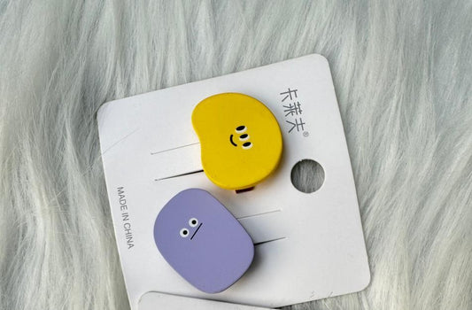 Sunshine Smile Hair Pins
