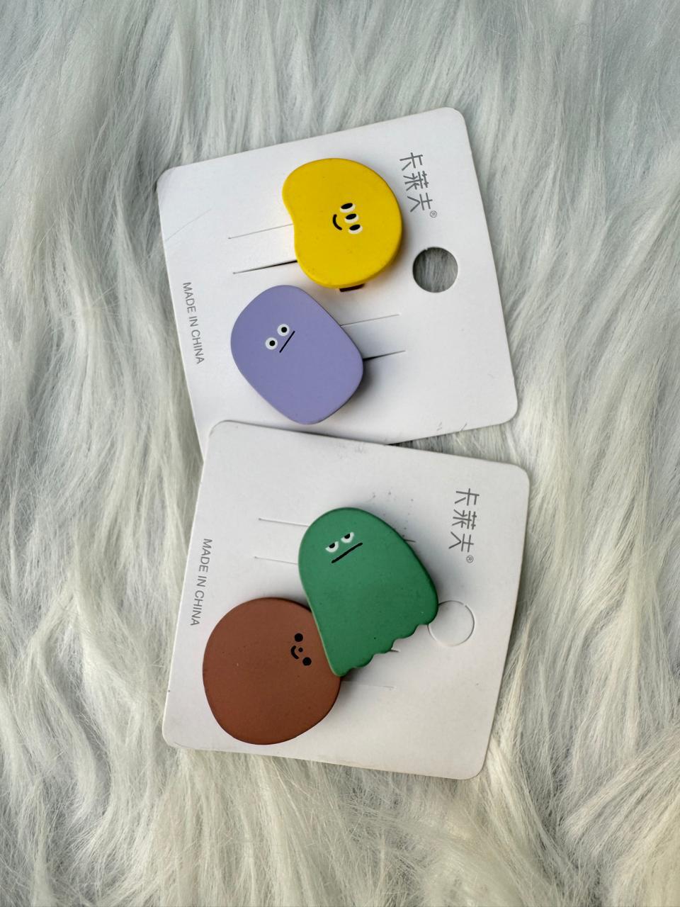 Sunshine Smile Hair Pins