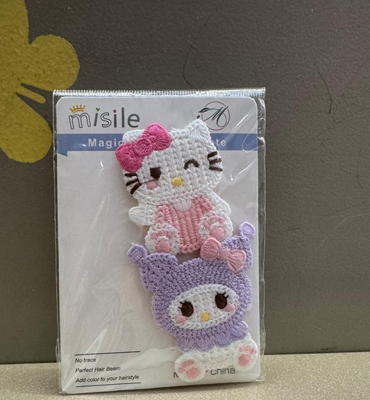 Cute Characters Hair Velcros