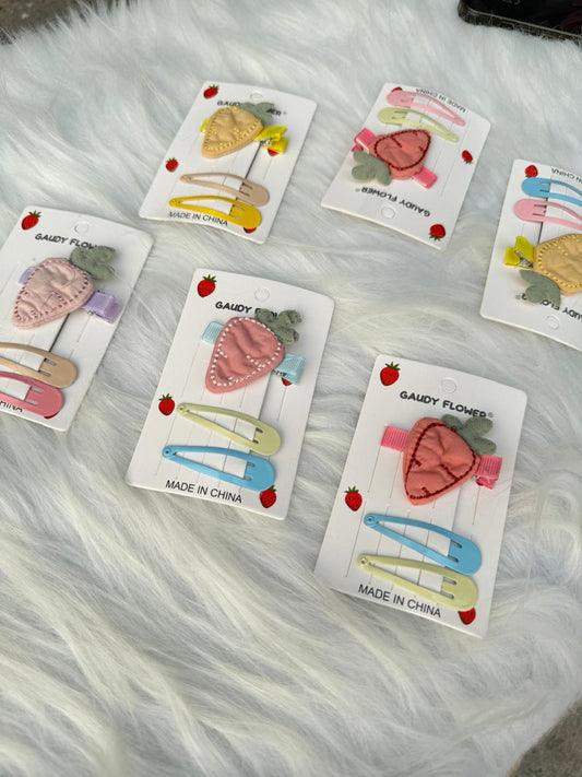 Strawberry Pin + Tic Tac Combo Card