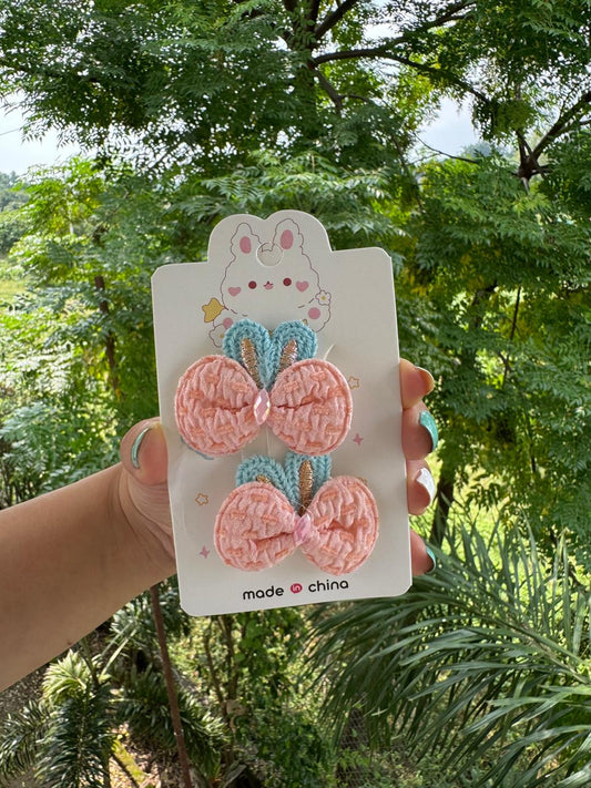 Cuddle Bunny Hair Pins