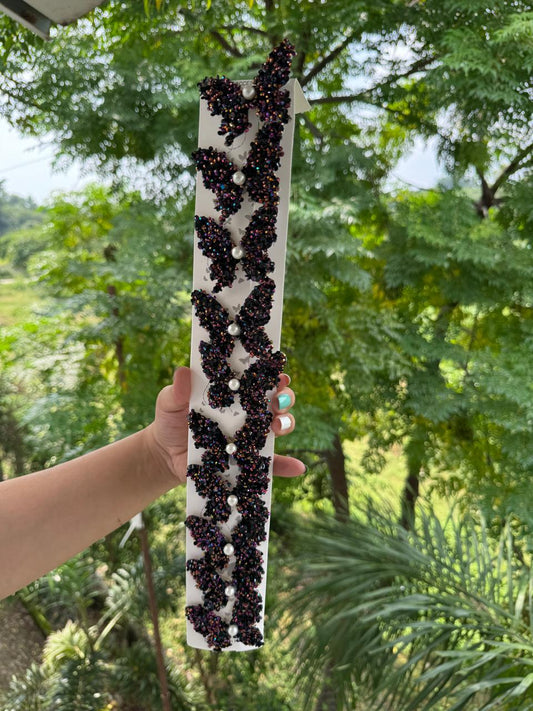 Luxe Wing Glitter Butterfly Hair Pin (Pair)