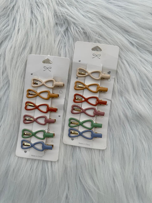 Color Pop Metal Hair Pins Card (Each Card)