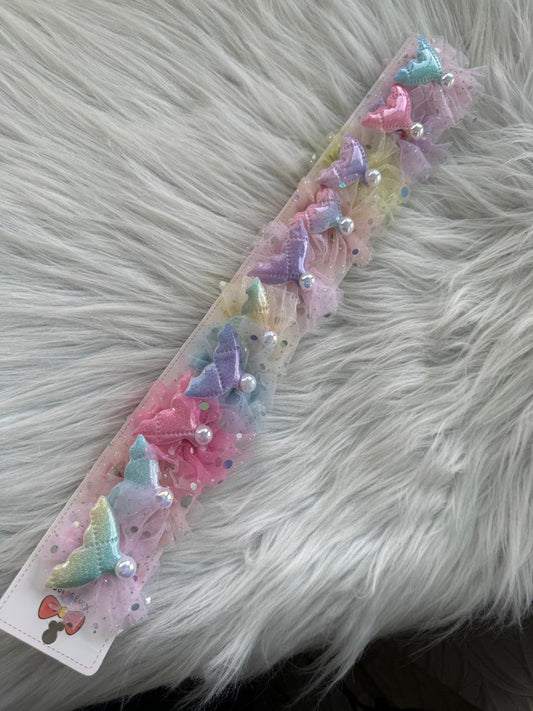 Gleaming Pearl Fish Hair pin (single)