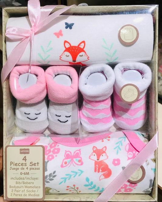4pcs Gift Set For Newborn
