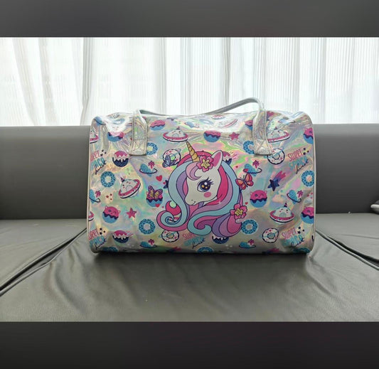 Holographic Duffle Bag