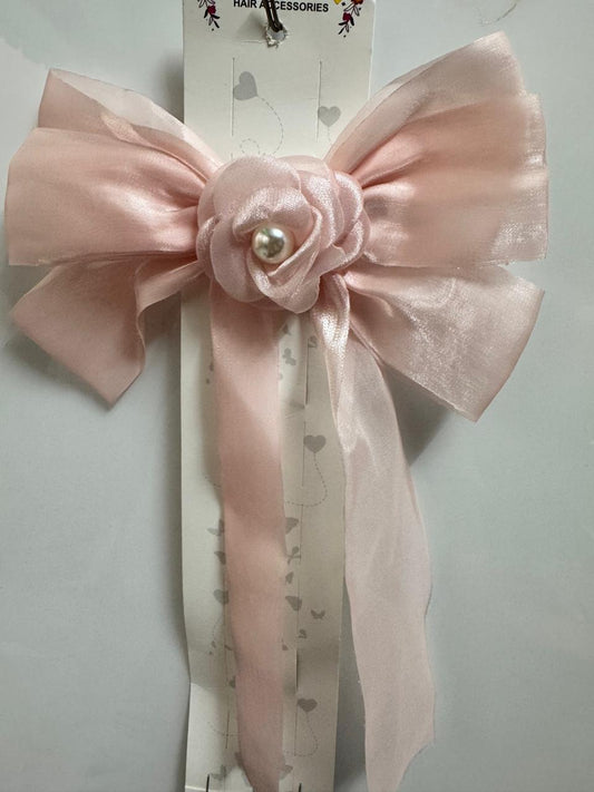 Flora Pearl Hair Bows