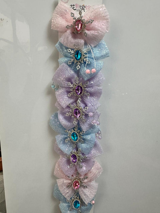 Twinkle Snow Jewels Hair Pins