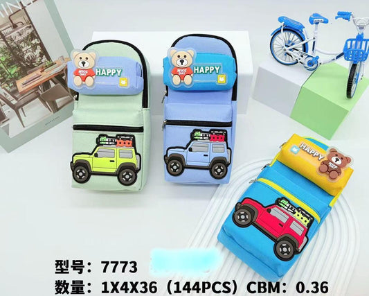 Car Theme Pencil Pouch