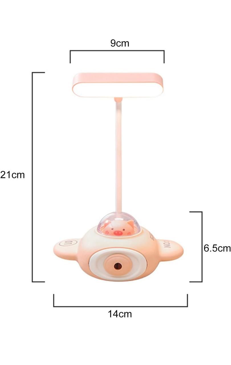 Airplane-Shaped LED Study Lamp