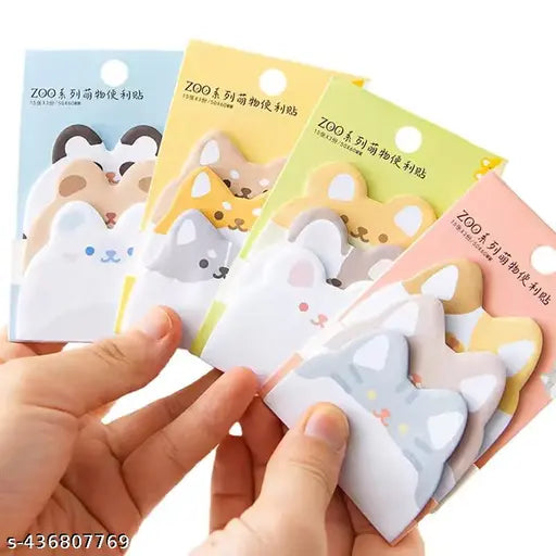 Cartoon Animals Sticky Notes (pack of 2)