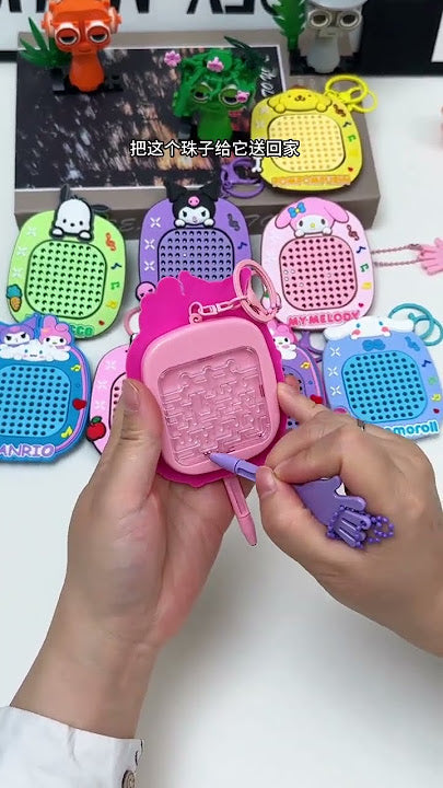 Double Sided Magnetic Bead Game
